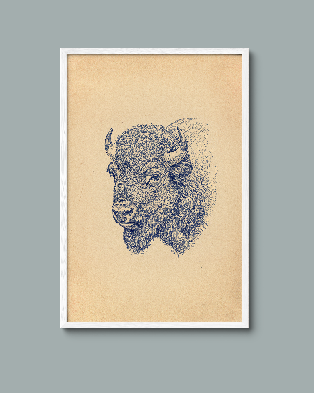 Bison Print